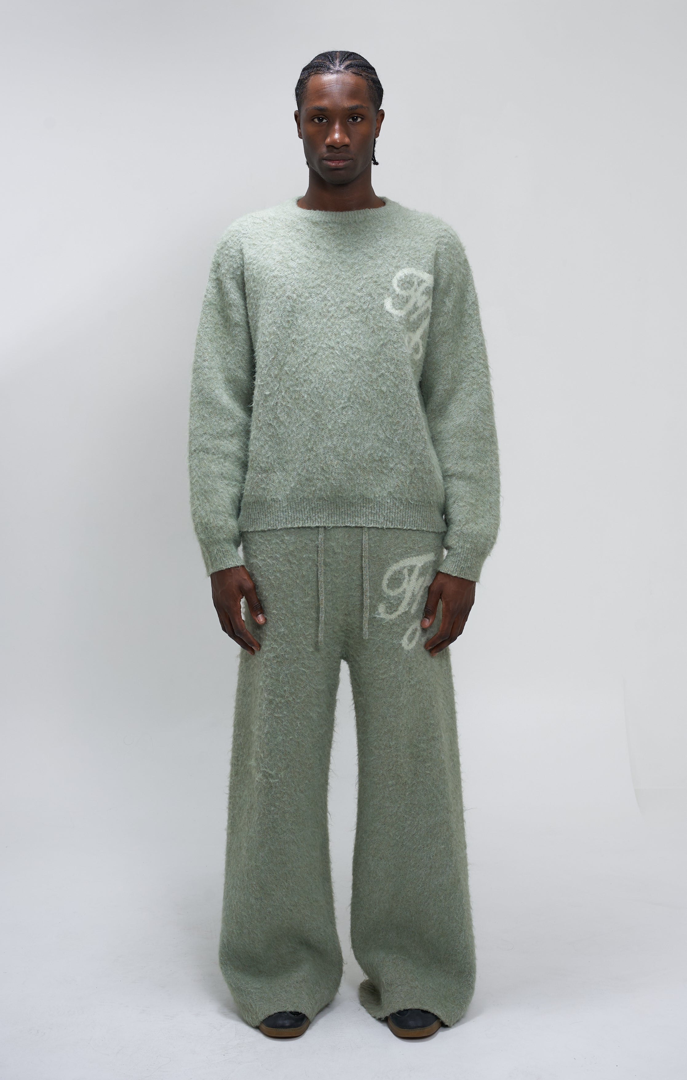 Knitted Mohair Pants