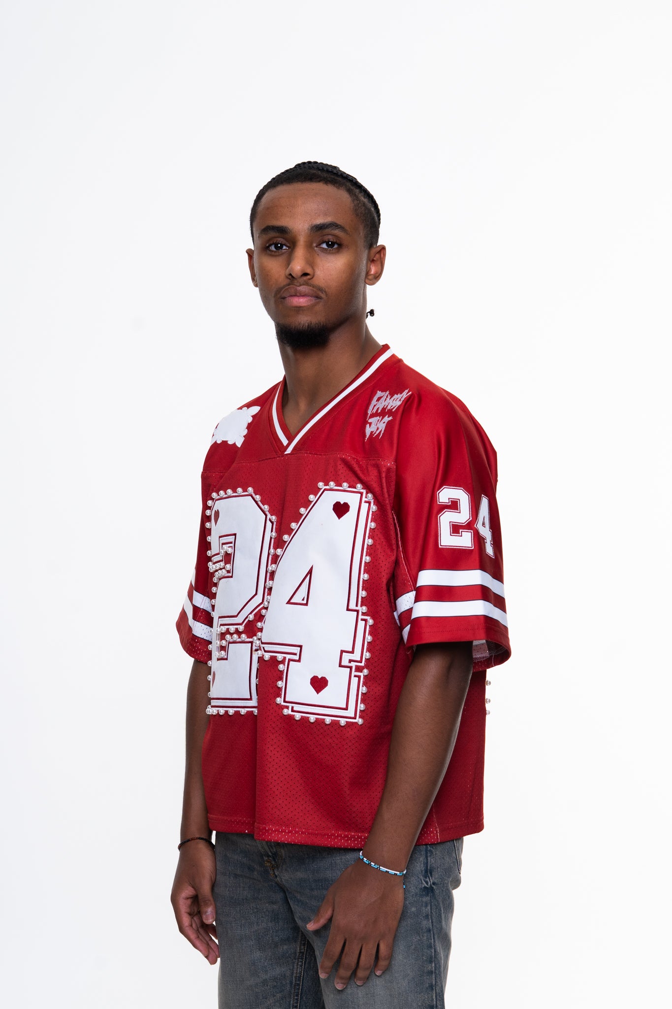 Red pearl ”24” Jersey