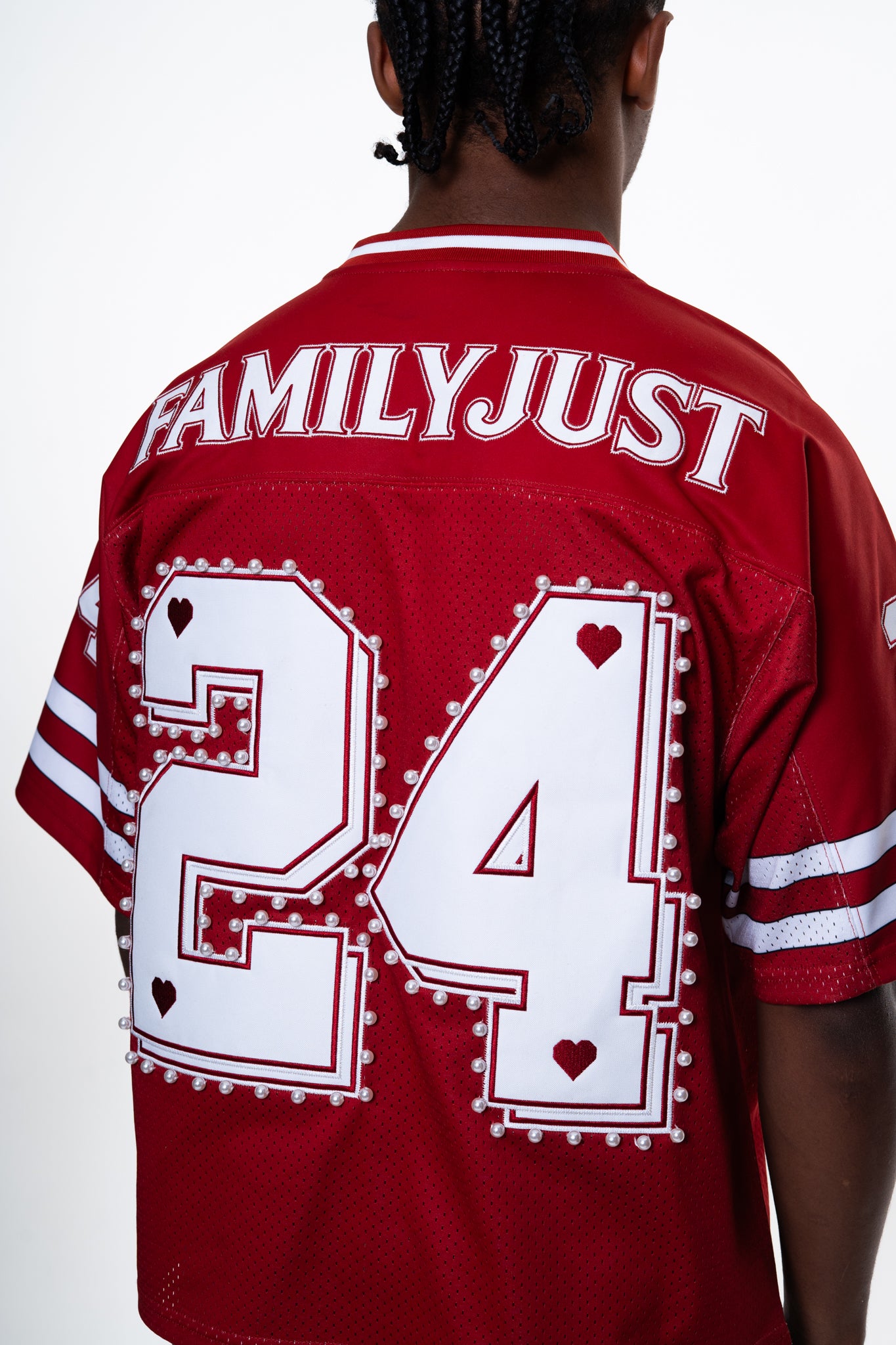 Red pearl ”24” Jersey