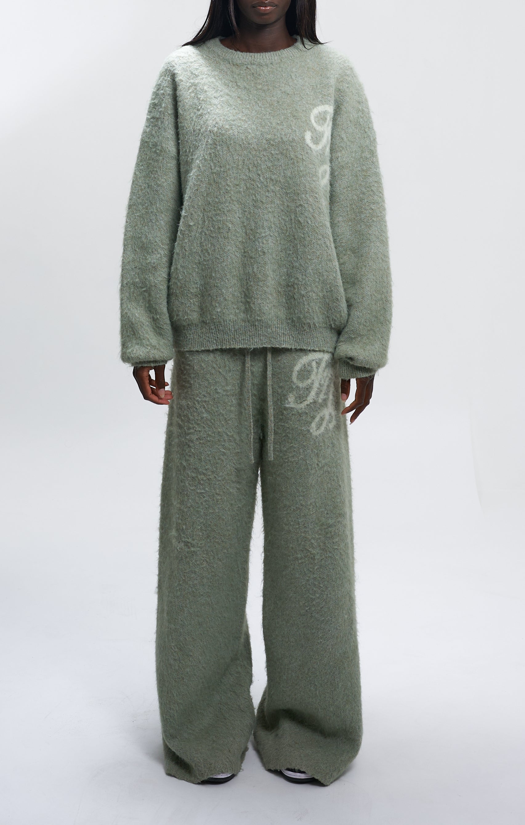 Knitted Mohair Pants