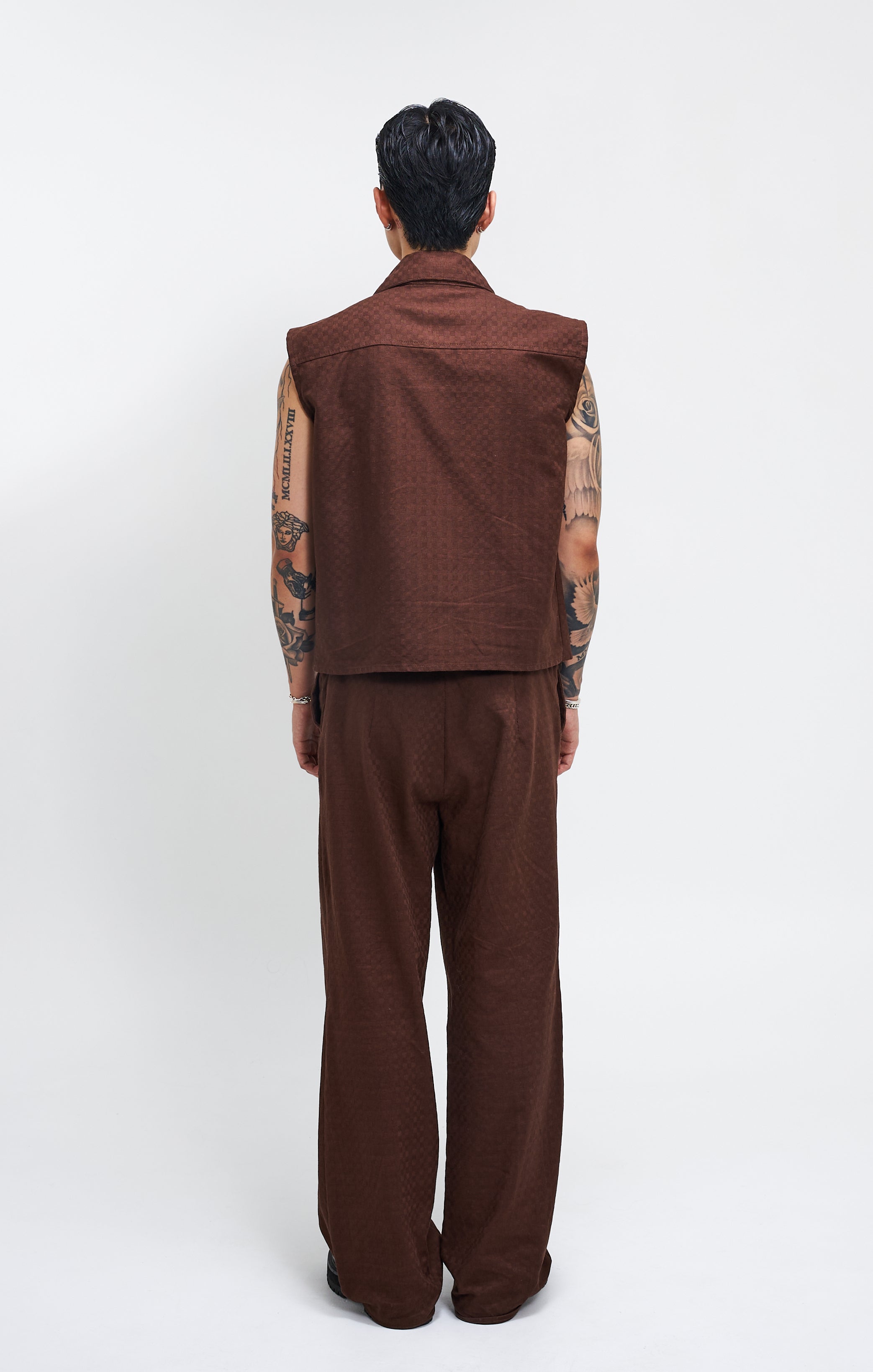 Damier Jacquard Set