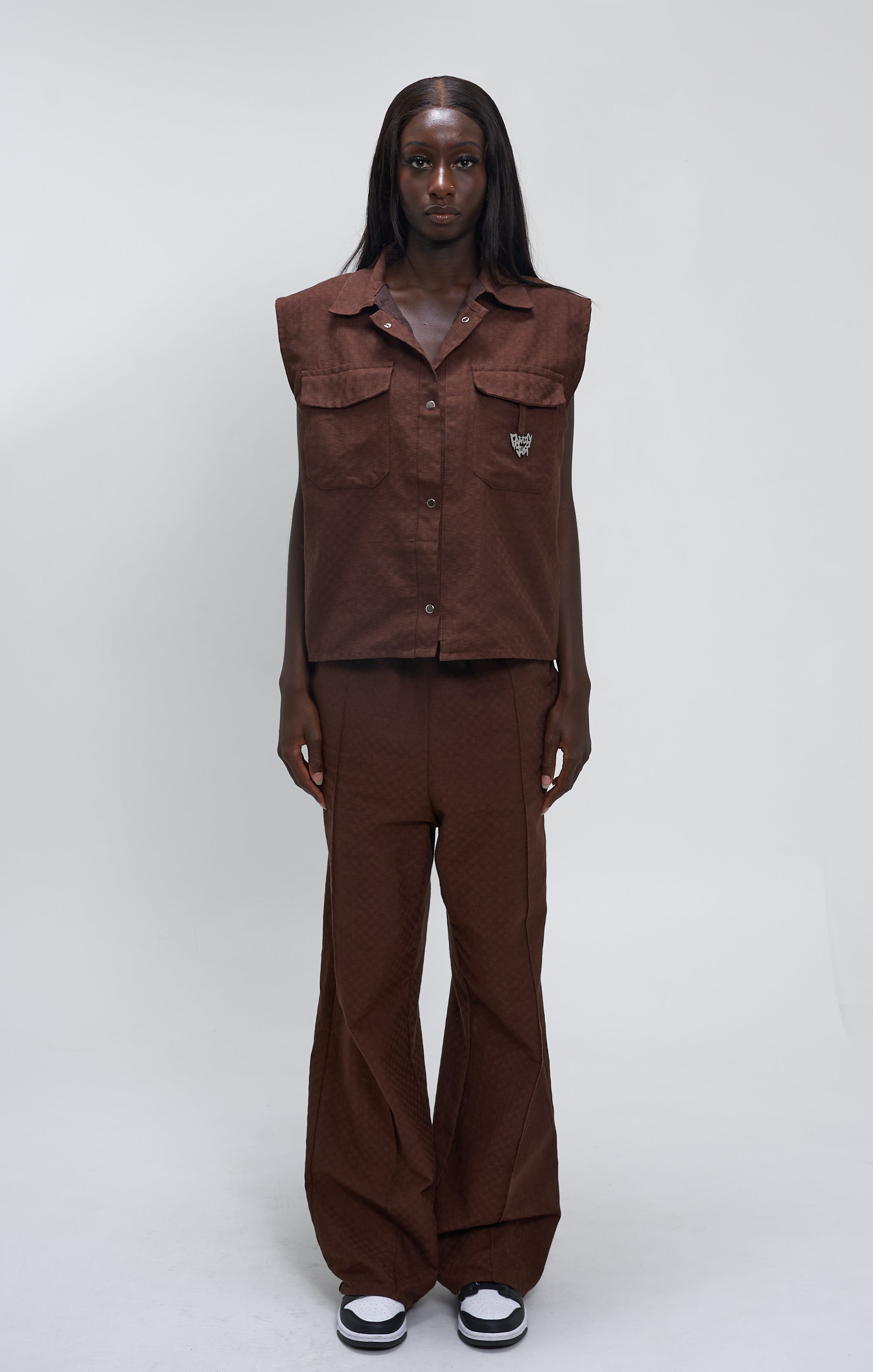 Damier Jacquard Set